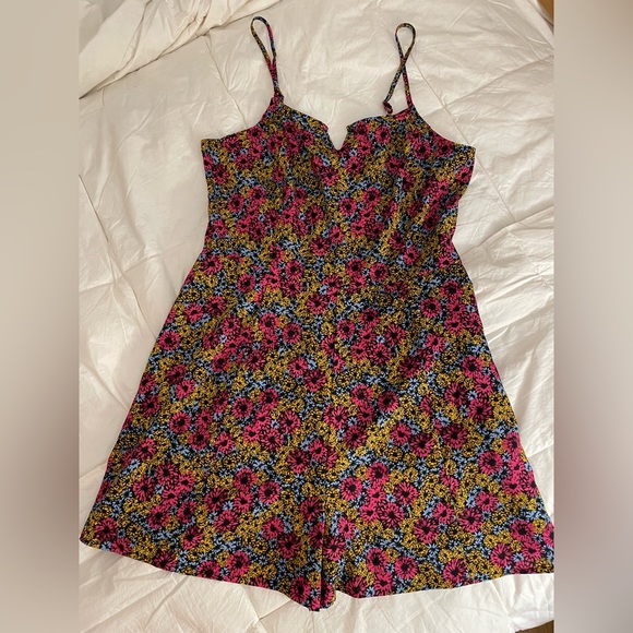 Arizona Jean Company Pants - Arizona Jean Co. Floral Romper with Pockets